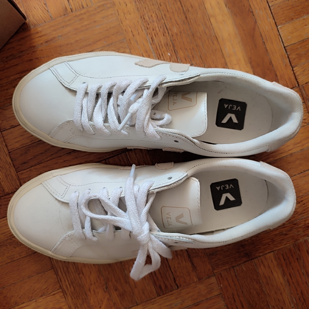 Veja Leather Sneakers Esplar Size 37 - Picture 5 of 10